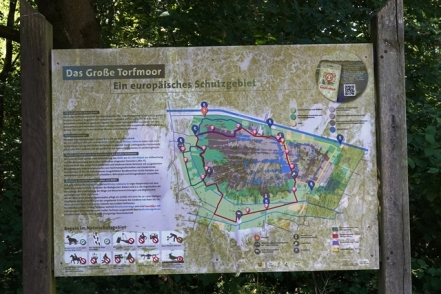 Infotafel Grosses Torfmoor