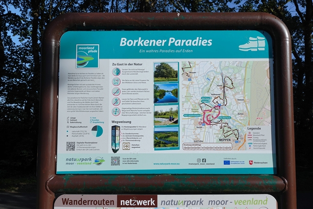 Borkener Paradies Infotafel